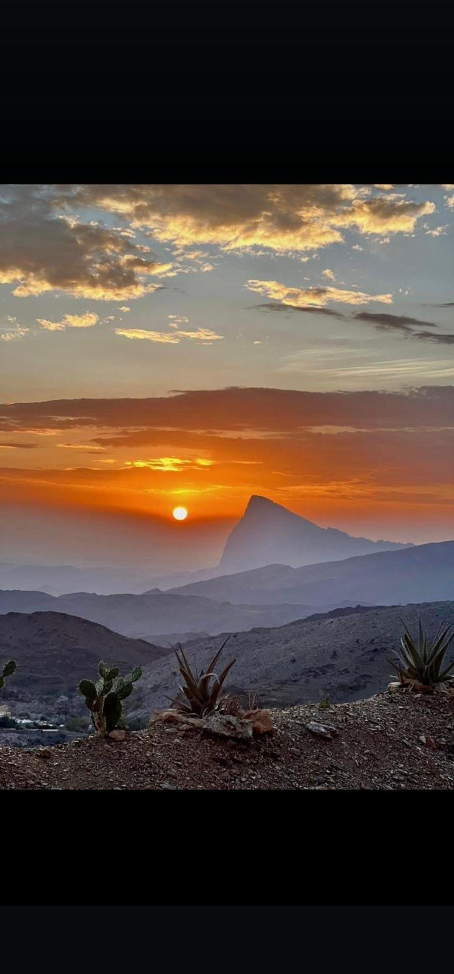 Vila جبل شمس Jabal Shams Sunset House Dar Sawda Exteriér fotografie